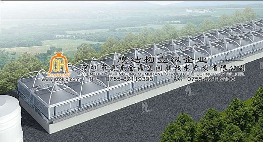 污水膜結(jié)構(gòu)處理場(chǎng)