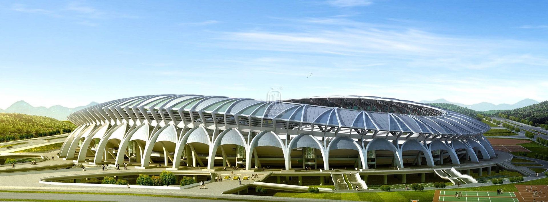 體育場(chǎng)館膜結(jié)構(gòu)施工-體育場(chǎng)館膜結(jié)構(gòu)設(shè)計(jì)/施工/廠(chǎng)家