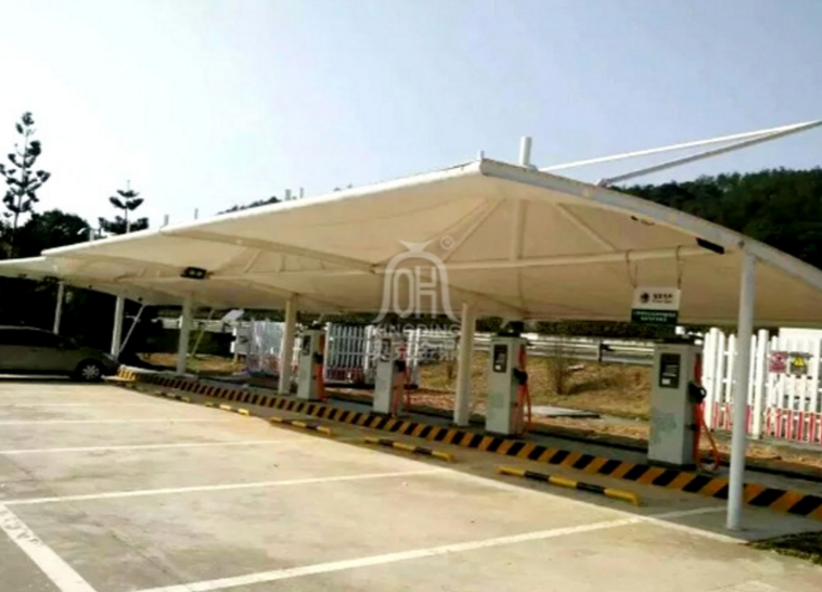 車(chē)棚膜結(jié)構(gòu) 車(chē)棚膜結(jié)構(gòu)